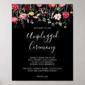 Tuin Multicolor Wildflower Unplugged Ceremony Poster (Voorkant)
