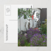 Tuin naast General Store bij Big Sur Briefkaart (Voorkant / Achterkant)