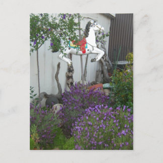 Tuin naast General Store bij Big Sur Briefkaart