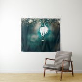 Tuin Nachtverlichting Rustieke Fotobackdrop Wandkleed (In Situ (horizontaal))