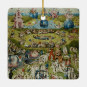 Tuin of Earthly Delights, 1490-1500 Keramisch Ornament (Achterkant)