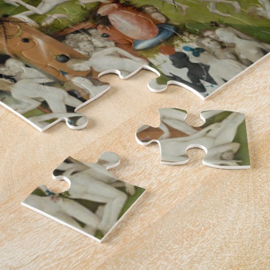 Tuin of Earthly Delights, 1490-1500 Legpuzzel (Zijkant)