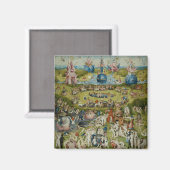 Tuin of Earthly Delights, 1490-1500 Magneet (Voorkant / Achterkant)
