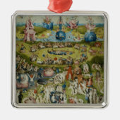 Tuin of Earthly Delights, 1490-1500 Metalen Ornament (Voorkant)