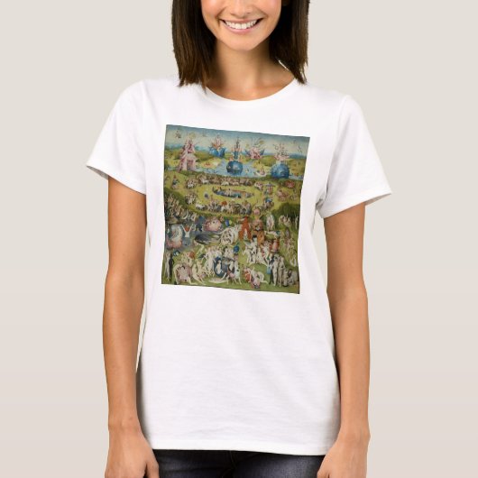 Tuin of Earthly Delights, 1490-1500 T-shirt (Voorkant)