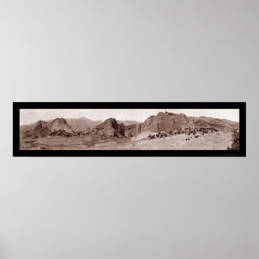 Tuin of Gods CO Foto 1913 Poster (Voorkant)