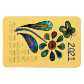 Tuin of Hope Flower 2021 Calendar Magneet (Horizontaal)