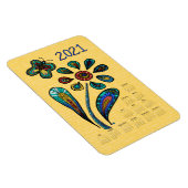 Tuin of Hope Flower 2021 Calendar Magneet (Rechterzijde)
