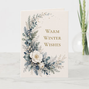 Tuin onder de maneschijn - Botanische warme winter Kaart