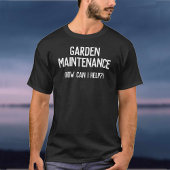 Tuin Onderhoud Bedrijf Zakelijk T-shirt