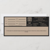 Tuin Onderhoud Persoonlijke Nota Cadeaubon (Achterkant)