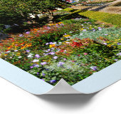 Tuin op Alhambra Poster (Hoek)