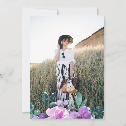  tuin paars groen afstuderen kaart (Achterkant)