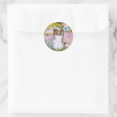 Tuin - Papillon 6 Ronde Sticker (Tas)