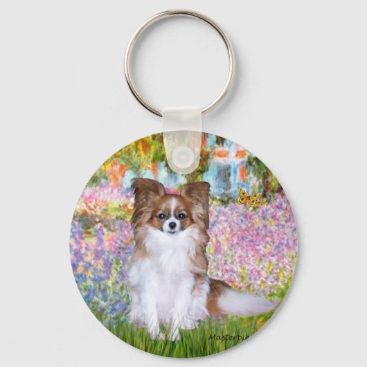 Tuin - Papillon 6 Sleutelhanger (Voorkant)