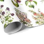 Tuin Paradijs  Bloem Botanische Print Cadeaupapier (Rol Hoek)