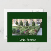 tuin Parijs Maze Briefkaart (Voorkant / Achterkant)