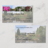 Tuin, park, visitekaartje voor restauratie (Voorkant / Achterkant)