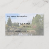 Tuin, park, visitekaartje voor restauratie (Achterkant)