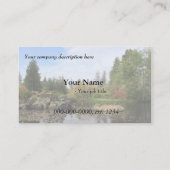 Tuin, park, visitekaartje voor restauratie (Achterkant)