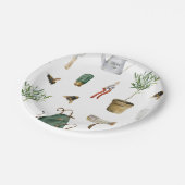 Tuin partij plant liefhebber papieren bordje (Gekanteld)