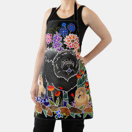 TUIN PARTY Chow All-Over Print Schort