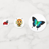 Tuin Party Kinderen Viering Confetti (Voorkanten)