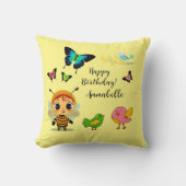 Tuin Party Kinderen Viering Kussen (Voorkant)