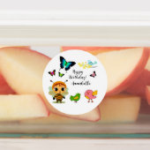 Tuin Party Kinderen Viering Labels (Aangebracht)