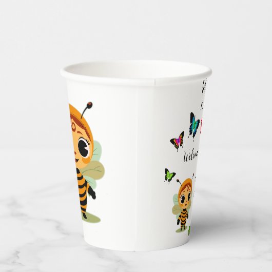 Tuin Party Kinderen Viering Papieren Bekers (Rechts)