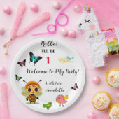 Tuin Party Kinderen Viering Papieren Bordje (Feest)