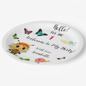 Tuin Party Kinderen Viering Papieren Bordje (Gekanteld)