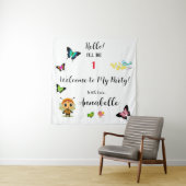 Tuin Party Kinderen Viering Wandkleed (In situ)