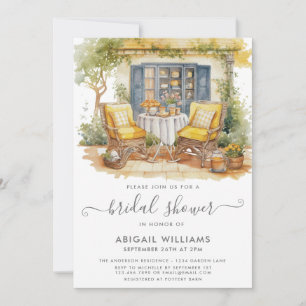 Tuin Party Picknick Sinaasappel Citrus Vrijgezelle Kaart