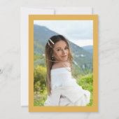 Tuin Party Picknick Sinaasappel Citrus Vrijgezelle Kaart (Achterkant)