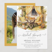 Tuin Party Picknick Sinaasappel Citrus Vrijgezelle Kaart (Voorkant / Achterkant)