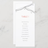 Tuin Picknick Minimalistische zwart-witte tafel (Voorkant / Achterkant)