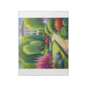 Tuin planten groen notitieblok (Linkerzijde)