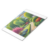 Tuin planten groen notitieblok (Schuin)