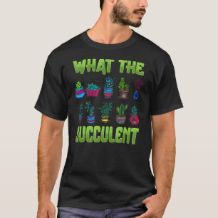 Tuin Planten Tuinier Bloemist Cactus Succulent T-shirt
