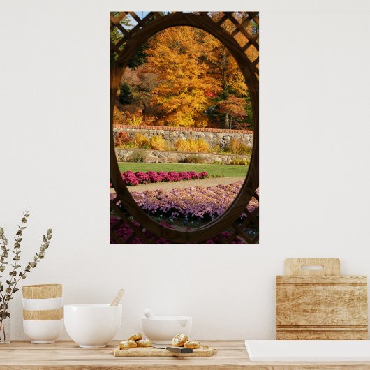 Tuin Poster (Keuken)