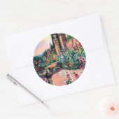  tuin regen ronde sticker (Envelop)