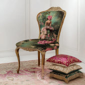 Tuin Romance, Elegant Bouffant Portret & Bloemen Tissuepapier