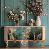 Tuin Romance Elegante Portretkunst Tissuepapier