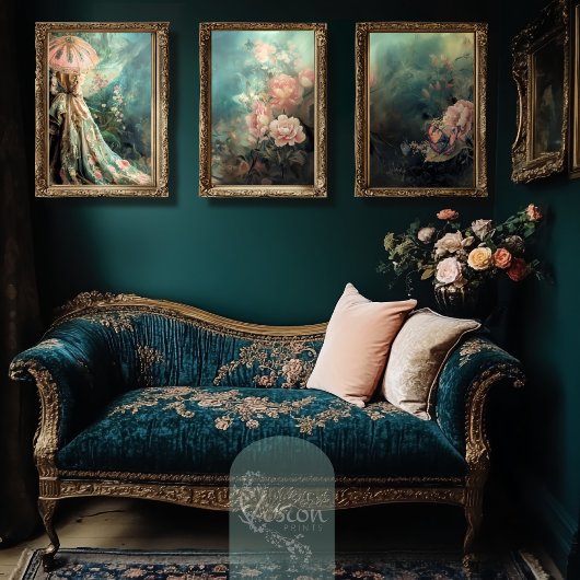 Tuin Romance, Vlinder en Bloemen Tissuepapier