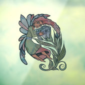 Tuin Roos Fairy Raamsticker (Vel 3)