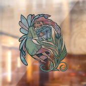 Tuin Roos Fairy Raamsticker (Vel 2)