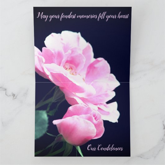 Tuin Roos Sympathie Kaart (Binnen)