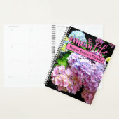 Tuin, roze, blauw, paarse bloem planner (Display)