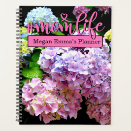 Tuin, roze, blauw, paarse bloem planner
